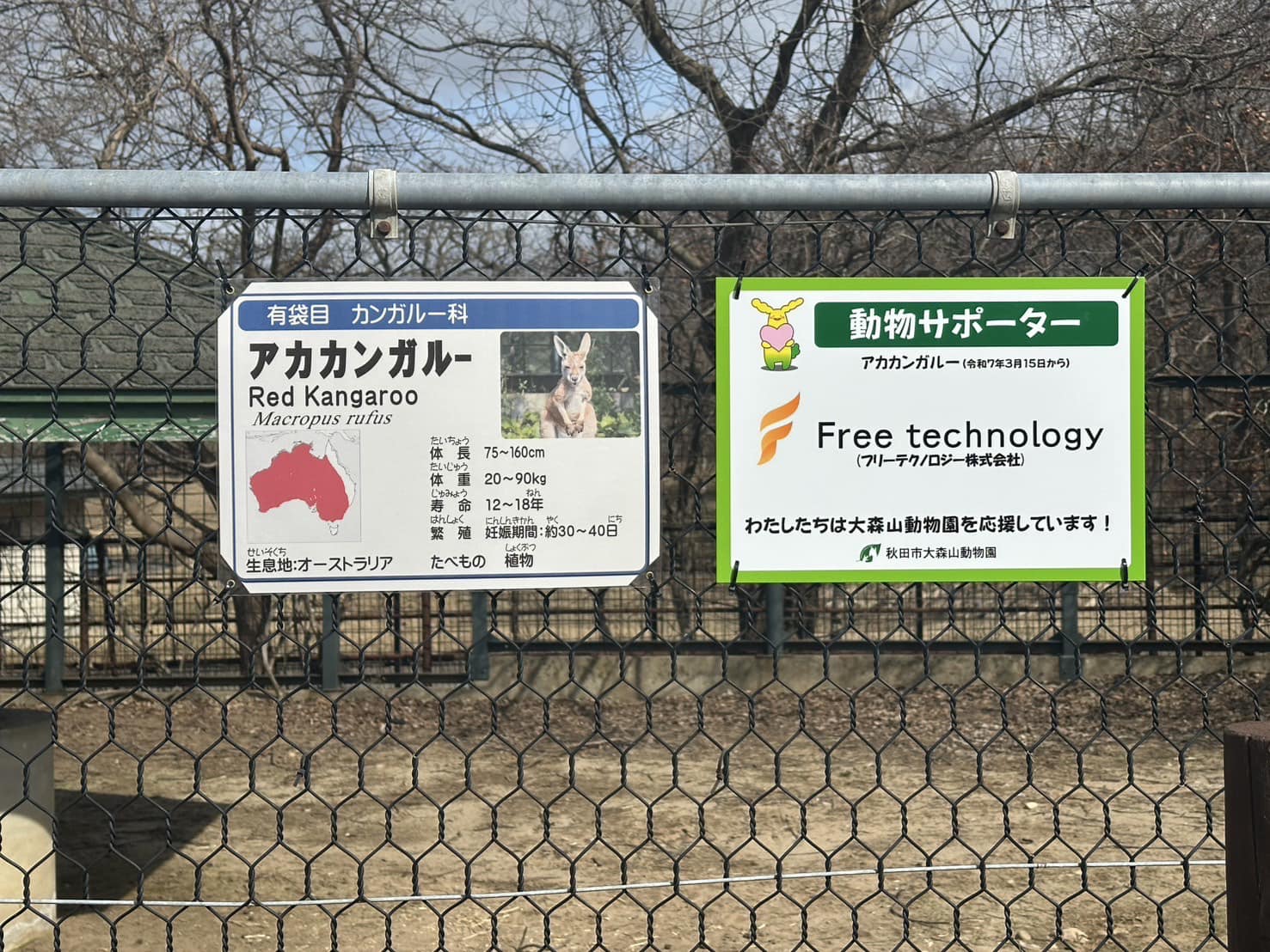 大森山動物園　動物サポーターになりました！